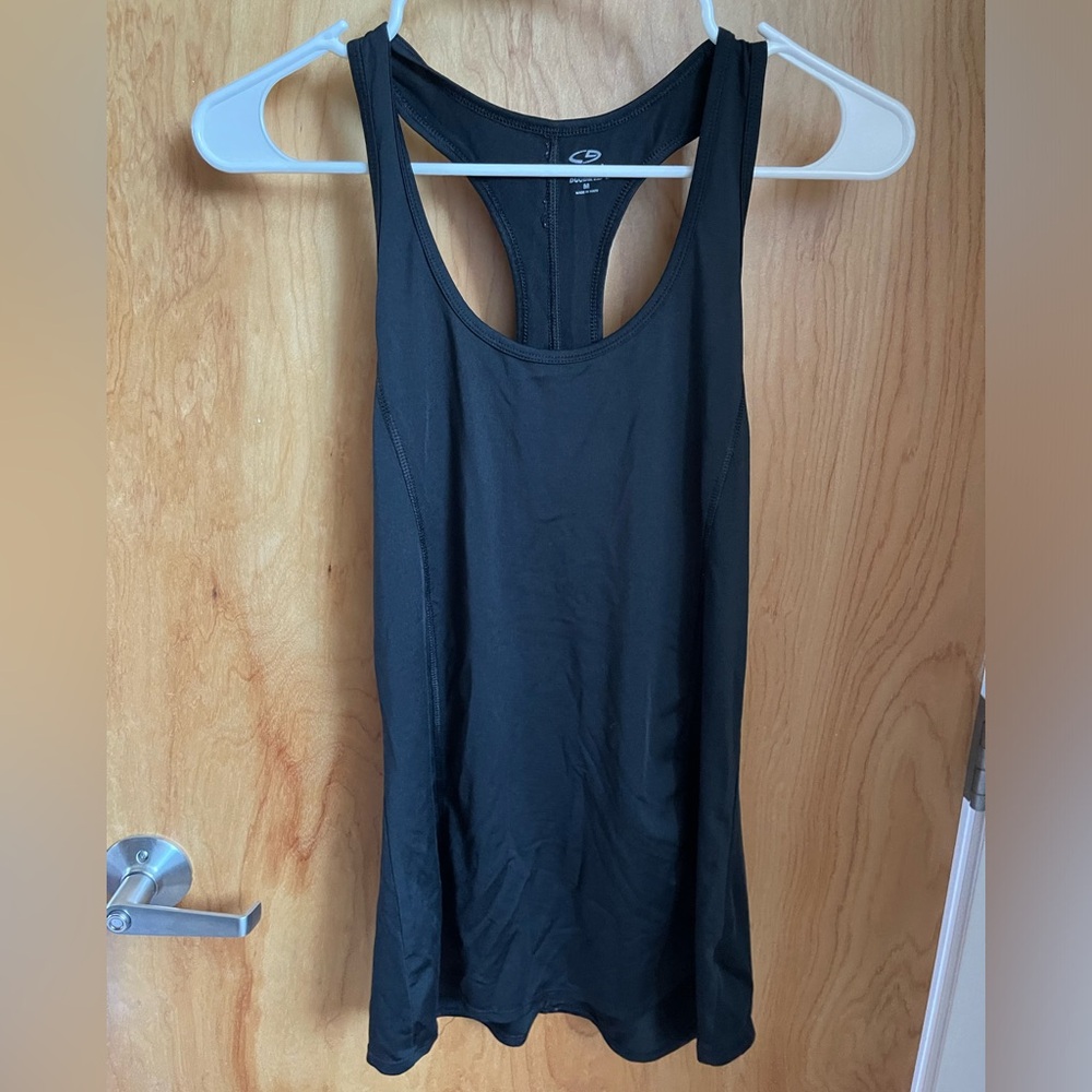 Black tank top
